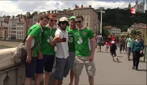 Euro 2016 : pour France-Eire, une vague verte a déferlé sur Lyon
