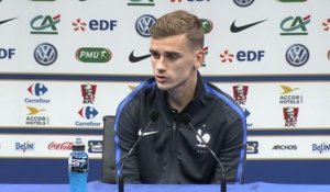 Foot - Euro : Griezmann «L'axe, c'est là où j'ai mes repères»