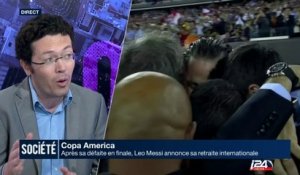 Copa America: Messi annonce sa retraite internationale après sa défaite en finale