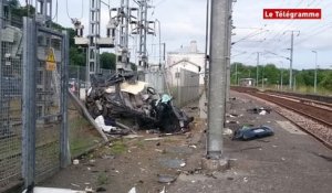 Landivisiau (29). Un TGV percute une voiture : un mort