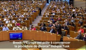 Tusk : "l'Europe est prête à commencer la procédure de divorce"