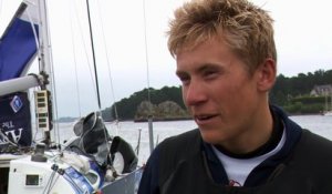 Solitaire Bompard Le Figaro - ITV UK Will Harris (Artemis 77)