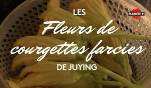 Les fleurs de courgettes farcies de Juying - Une recette Very Food Trip