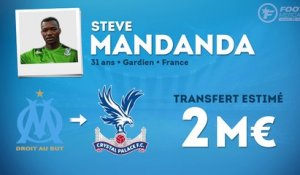 Officiel : Steve Mandanda file à Crystal Palace