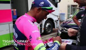 Tour de France 2016 - Philippe Mauduit : "Tsgabu Grmay, éthiopien de la Lampre qui réalise son rêve"