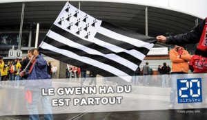 Le Gwenn ha Du (drapeau breton) est partout...