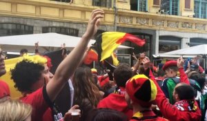 "Don't take me home" : les fans belges chantent avant pays de Galles-Belgique