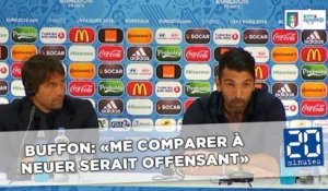 Euro 2016: Buffon - «Me comparer à Neuer serait offensant»