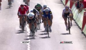 Flamme rouge - Étape 1 (Mont-Saint-Michel / Utah Beach Sainte-Marie-du-Mont) - Tour de France 2016