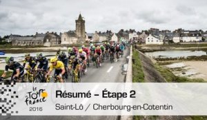 Résumé - Étape 2 (Saint-Lô / Cherbourg-en-Cotentin) - Tour de France 2016