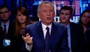 Bayrou: "Pousser dans le sens d'un référendum de sortie de l'UE serait une faute"
