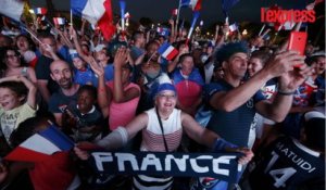 France-Islande: les Français hurlent de joie, les Islandais restent dignes