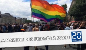 Gay Pride : Ambiance dans la Marche des Fiertés