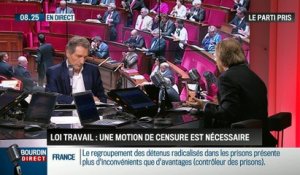 Le parti pris d'Hervé Gattegno : "Une motion de censure contre la loi Travail est nécessaire" - 06/07