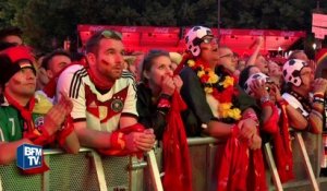 Euro 2016: les Berlinois en larmes après la défaite de l'Allemagne