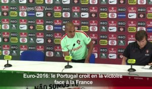 Euro-2016: le Portugal croit en la victoire face à la France