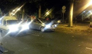 Les supporters portugais dans les rues de Périgueux