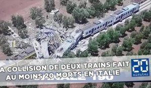La collision de deux trains fait au moins 10 morts en Italie
