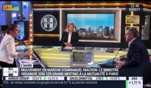 "En marche !": Emmanuel Macron organise son premier grand meeting à la Mutualité - 12/07