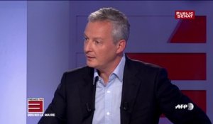 Bruno Le Maire : « je n’ai pas proposé un projet en 2007 que je n’ai pas appliqué »