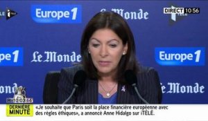 Anne Hidalgo très énervée quand on lui parle d'Emmanuel Macron