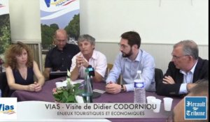 VIAS – 2016 - Le meilleur ami du développement touristique : C’est Didier CODORNIOU