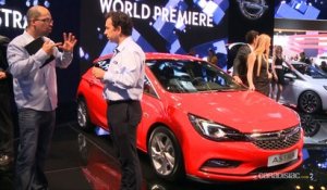 Opel Astra 5 : star en devenir - En direct de Francfort 2015