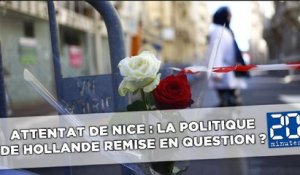 Attentat de Nice: La politique de François Hollande mise en question ?