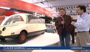 Rétromobile 2014 - Le prototype C10, ou la Coccinelle de... Citroën