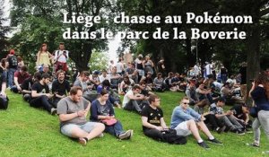 La folie à Liège pour la première «chasse» Pokémon Go au parc de la Boverie