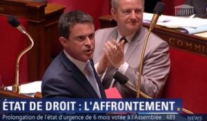 Etat d’urgence : Manuel Valls se clashe violemment avec Laurent Wauquiez (vidéo)