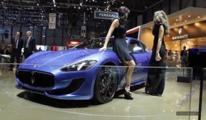 En direct du salon de Genève 2012 - La vidéo de la Maserati GranTurismo Sport