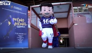 Les mascottes de l’euro 2016 et du championnat du monde de hand font leurs JO