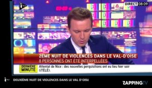 Val d’Oise : Incendies, cocktails Molotov, interpellations…nouvelle nuit de violences (Vidéo)