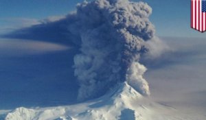 Volcan sur le point d'entrer en éruption en Alaska