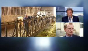 Colère des producteurs de lait: "Comment peut-on être la treizième fortune de France, et ne pas penser à ceux qui se lèvent chaque jour pour traire les vaches?"