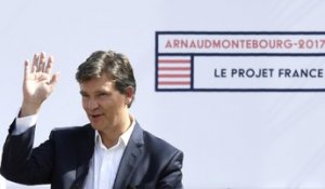 Arnaud Montebourg, en cinq discours