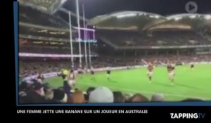 Dérapage raciste en Australie, une femme jette une banane sur un joueur aborigène (Vidéo)