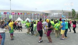 Rio-2016: au parc olympique, on fête la fin des JO