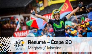 Résumé - Étape 20 (Megève / Morzine) - Tour de France 2016