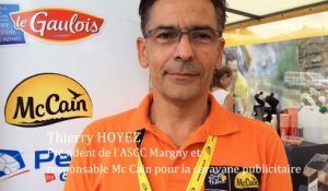 Tour de France : la caravane publicitaire à Chantilly