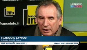 François Bayrou se trompe de mosquée