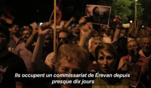 Arménie: manifestation en soutien à des opposants armés