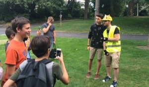 Le YouTubeur Amixem parodie Pokémon Go