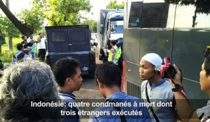 L'Indonésie exécute 4 condamnés à mort dont 3 étrangers