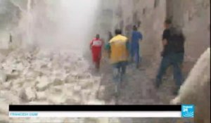 Syrie : à Alep, le terrible quotidien des sauveteurs de la Défense Civile
