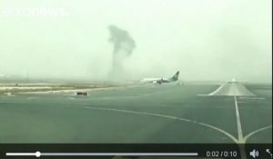 Accident d'un avion à l'atterrissage à Dubaï : aucune victime à déplorer