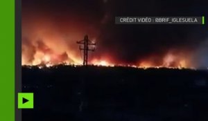 Espagne : un bout de papier de toilette brûlé provoque un immense incendie