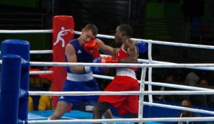 Jeux Olympiques 2016 - Boxe - Superbes enchaînements du français Souleymane ??Cissokho