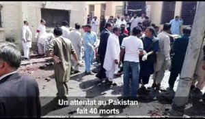 Au moins 40 morts dans un attentat dans le sud-ouest du Pakistan